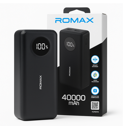 ⚡ PowerPro 40K | Romax 40,000 mAh