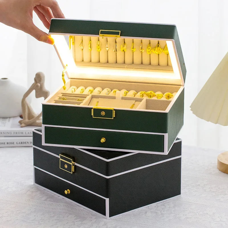 Joya Lux - Organizador de Joyas con Luz LED