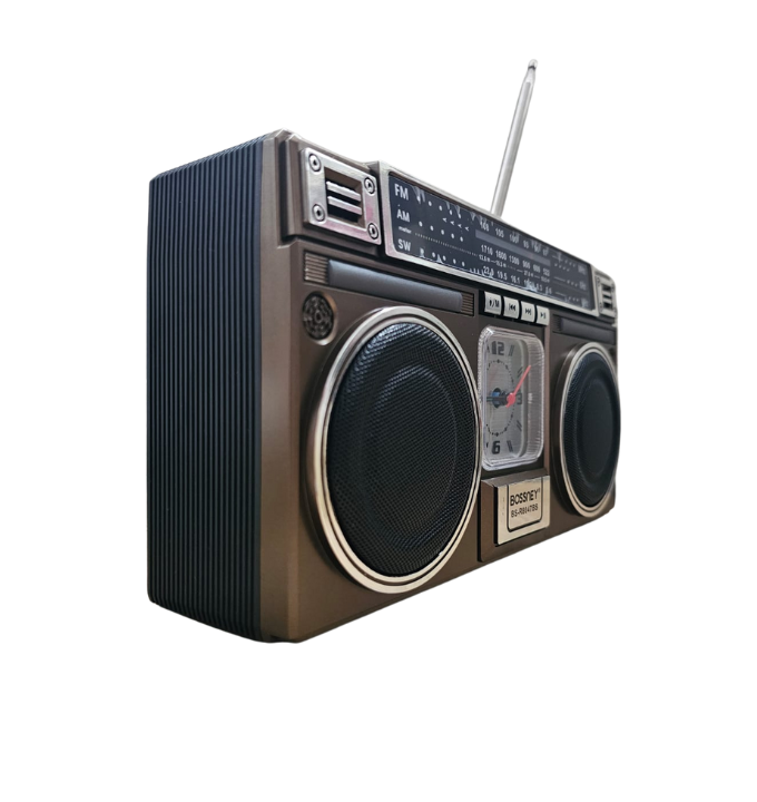 Radio 80´s con Bluetooth y Panel Solar
